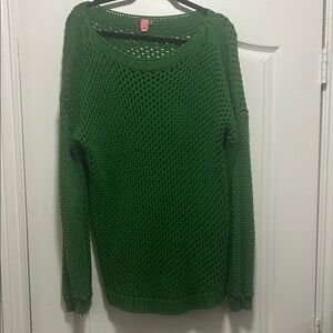 FARM Rio Vibrant Green Knit Sweater